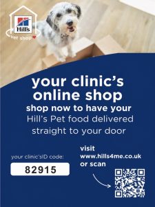 Hills vet shop